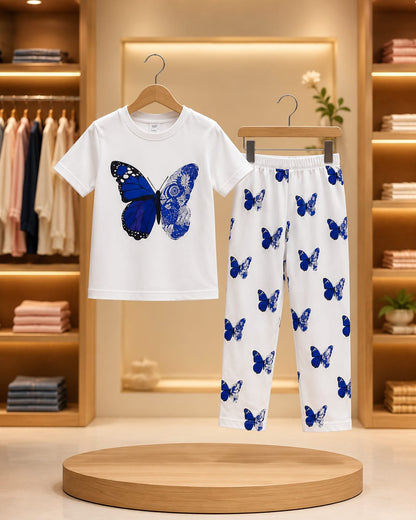 Baby & Kids 2pcs Printed T-shirt & Full Pant (3mths-12yrs)