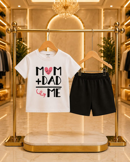 T-Shirt & Short Pant Set-(3 Month - 6 Years)