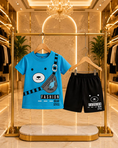 T-Shirt & Short Pant Set-(3 Month - 6 Years)