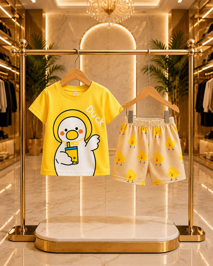 T-Shirt & Short Pant Set-(3 Month - 6 Years)