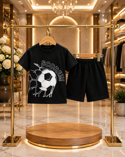 T-Shirt & Short Pant Set-(3 Month - 6 Years)
