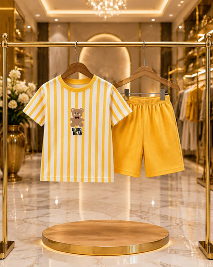 T-Shirt & Short Pant Set-(3 Month - 6 Years)