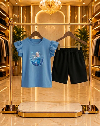 T-Shirt & Short Pant Set-(3 Month - 6 Years)