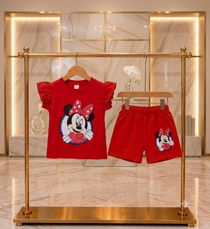 T-Shirt & Short Pant Set-(3 Month - 6 Years)
