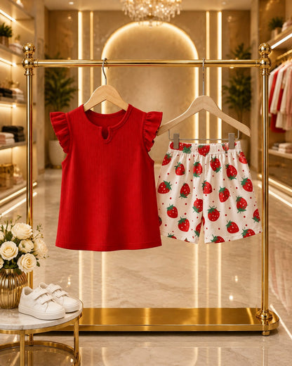 T-Shirt & Short Pant Set-(3 Month - 6 Years)