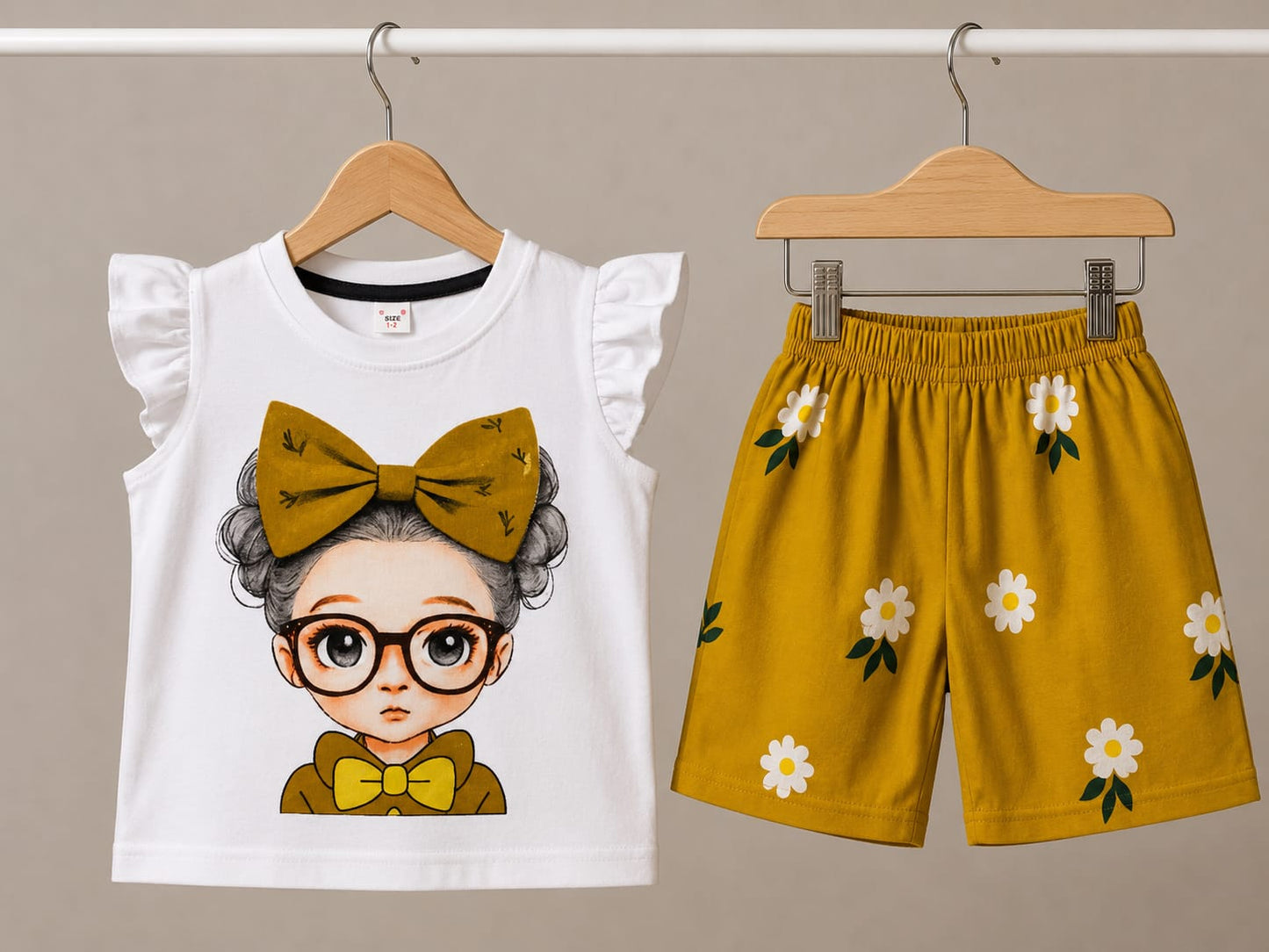 T-Shirt & Short Pant Set-(3 Month - 6 Years)