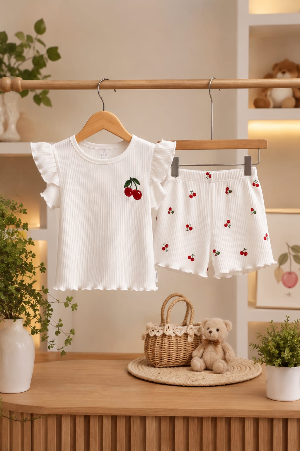 T-Shirt & Short Pant Set-(3 Month - 6 Years)