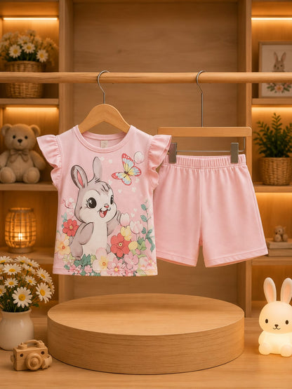 T-Shirt & Short Pant Set-(3 Month - 6 Years)