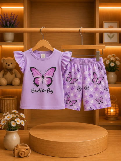 T-Shirt & Short Pant Set-(3 Month - 6 Years)