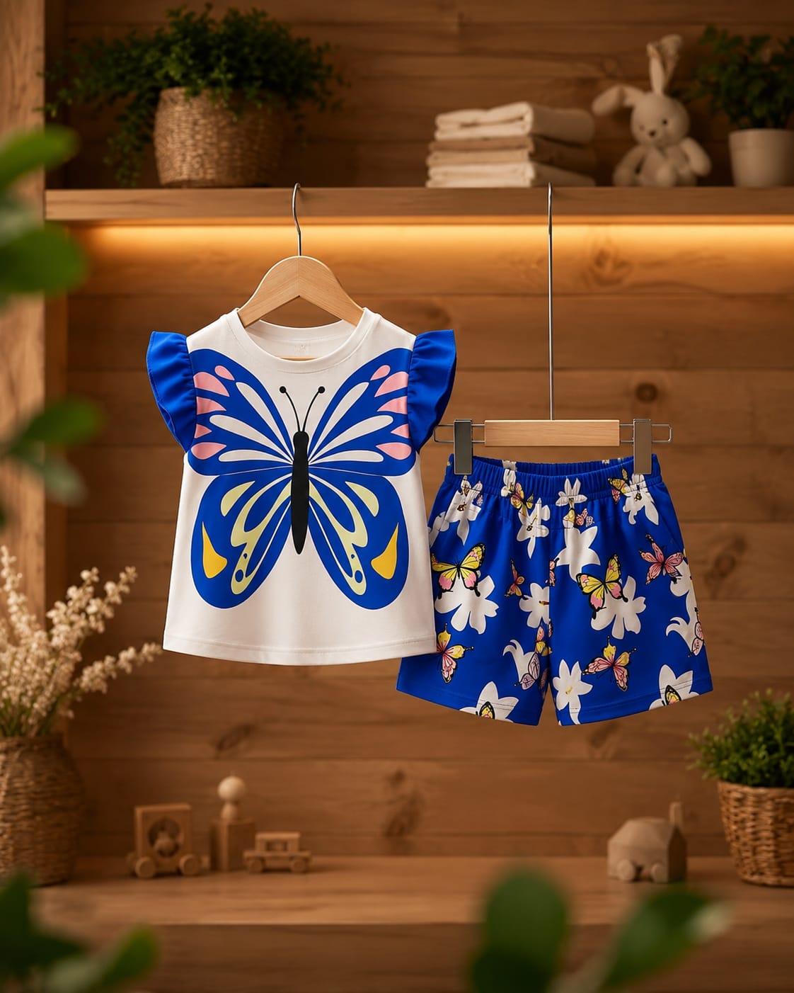 T-Shirt & Short Pant Set-(3 Month - 6 Years)