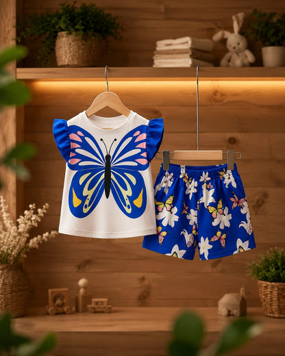 T-Shirt & Short Pant Set-(3 Month - 6 Years)