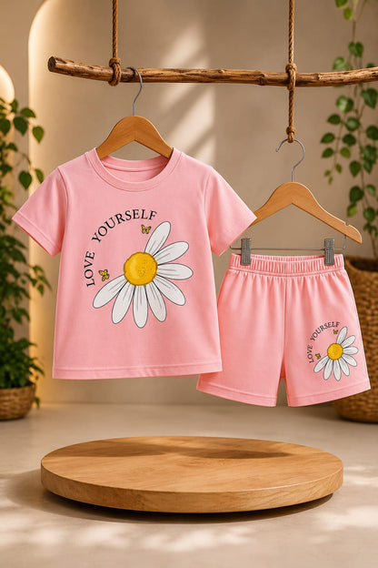 T-Shirt & Short Pant Set-(3 Month - 6 Years)