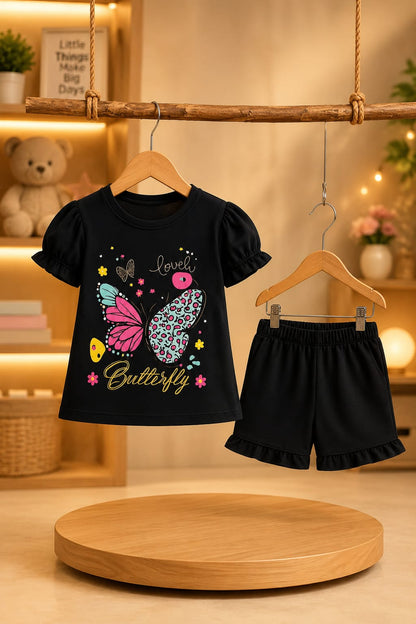 T-Shirt & Short Pant Set-(3 Month - 6 Years)