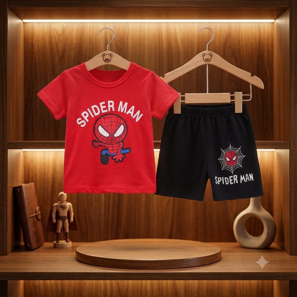 T-Shirt & Short Pant Set-(3 Month - 6 Years)