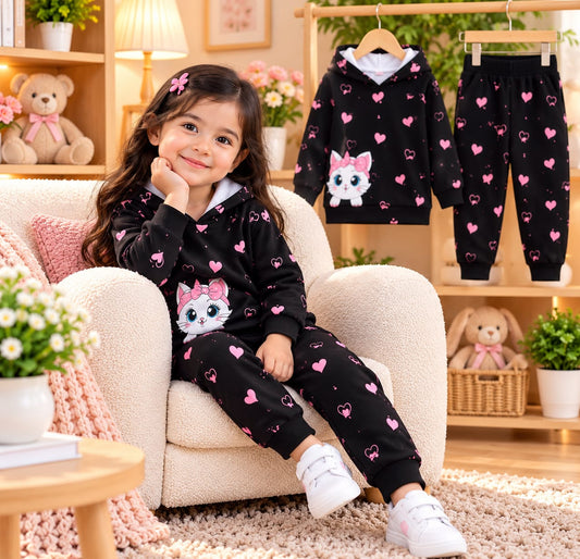 Kids Sweatshirt & Flared Pant Set (1 Years - 8 Years)