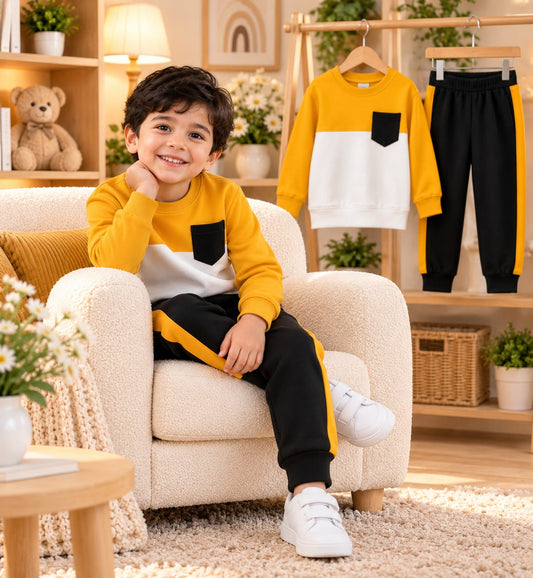 Kids Sweatshirt & Jogger Set (1 Years - 8 Years)